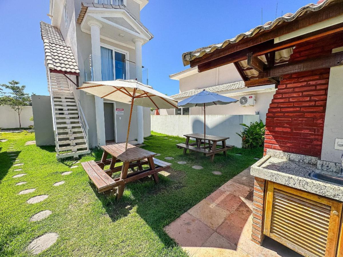 Casa Toda Climatizada Com 2 Suites, Gourmet Privativo E Internet 300mbps No Residencial Monte Oliveiras Em Arraial D'ajuda , Com Piscinas, Sauna E Portaria 24hrs. Casa de férias Porto Seguro